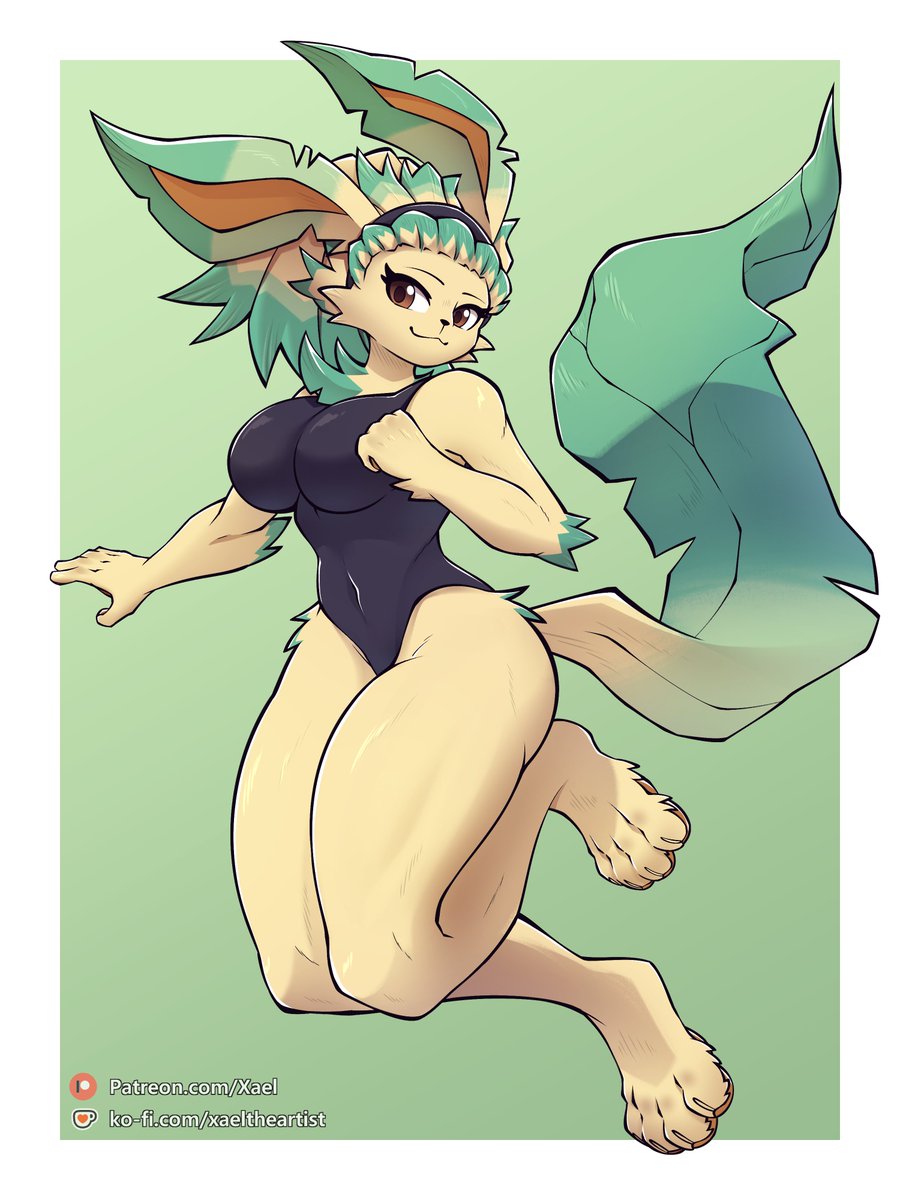 Leafeon is here!

4th installment of the eeveelution series, who wants to take a sun bath with her?

Leafeon's are underrated not gonna lie, give her some love!