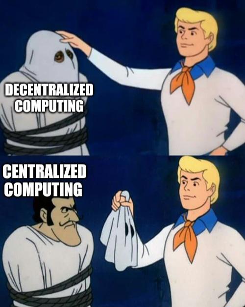 data_cyborg's tweet image. Who would have guessed a single point of failure was a bad idea
 #ProgrammerHumor
 #meme