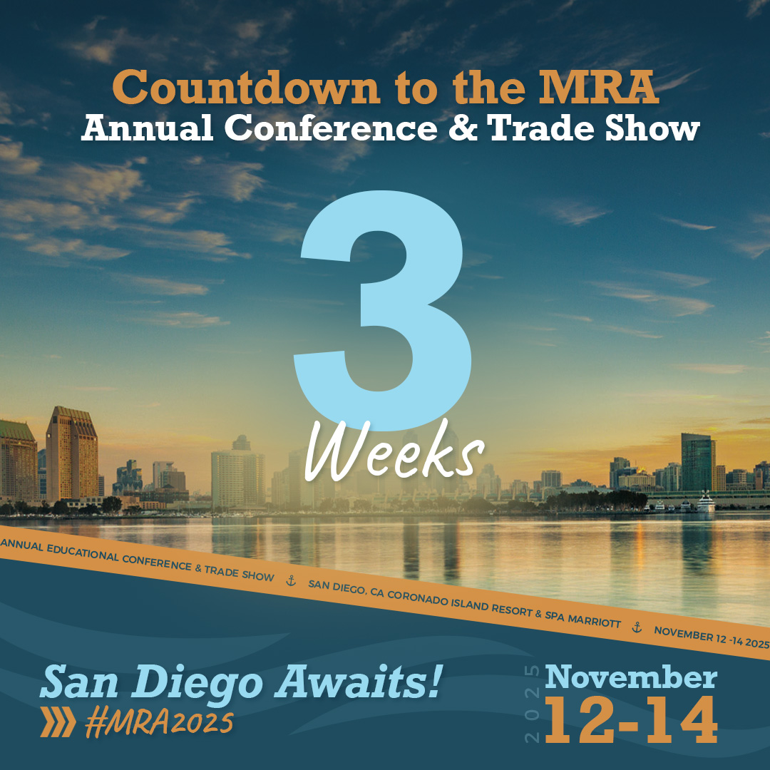 yourMRA's tweet image. ⏳ It’s down to the final countdown, 1 month until the 2025 MRA Annual Educational Conference &amp;amp; Trade Show!
Don’t wait until the last minute, register today!
➡️ marina.swoogo.com/mraconference2… 
#MRA2025 #ConferenceCountdown #MarinaIndustry #MarineRecreation #6WeeksOut #MRAConference