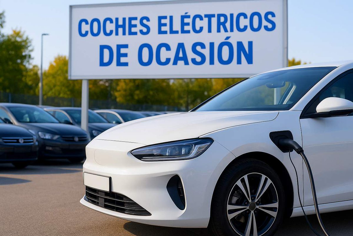 Los precios de los coches eléctricos de ocasión bajan a niveles históricos en España. Por su parte, las ventas de eléctricos de segunda mano alcanzan cifras récord en 2025
👉ow.ly/qCBa50XgaeZ
 #CochesEléctricosdeOcasión
#CochesEléctricos
#MovilidadEléctrica