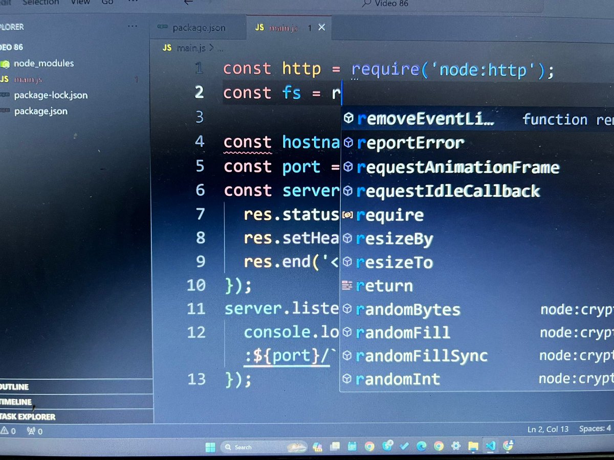 therahul4402's tweet image. Today I learned about CommonJS vs ECMAScript Modules (ESM) 💡
🔹 CommonJS → used in Node.js, uses require() & module.exports
🔹 ESM → modern JS standard, uses import & export
⚡ ESM supports async loading, better tree-shaking & browser support!
#JavaScript #NodeJS #WebDev