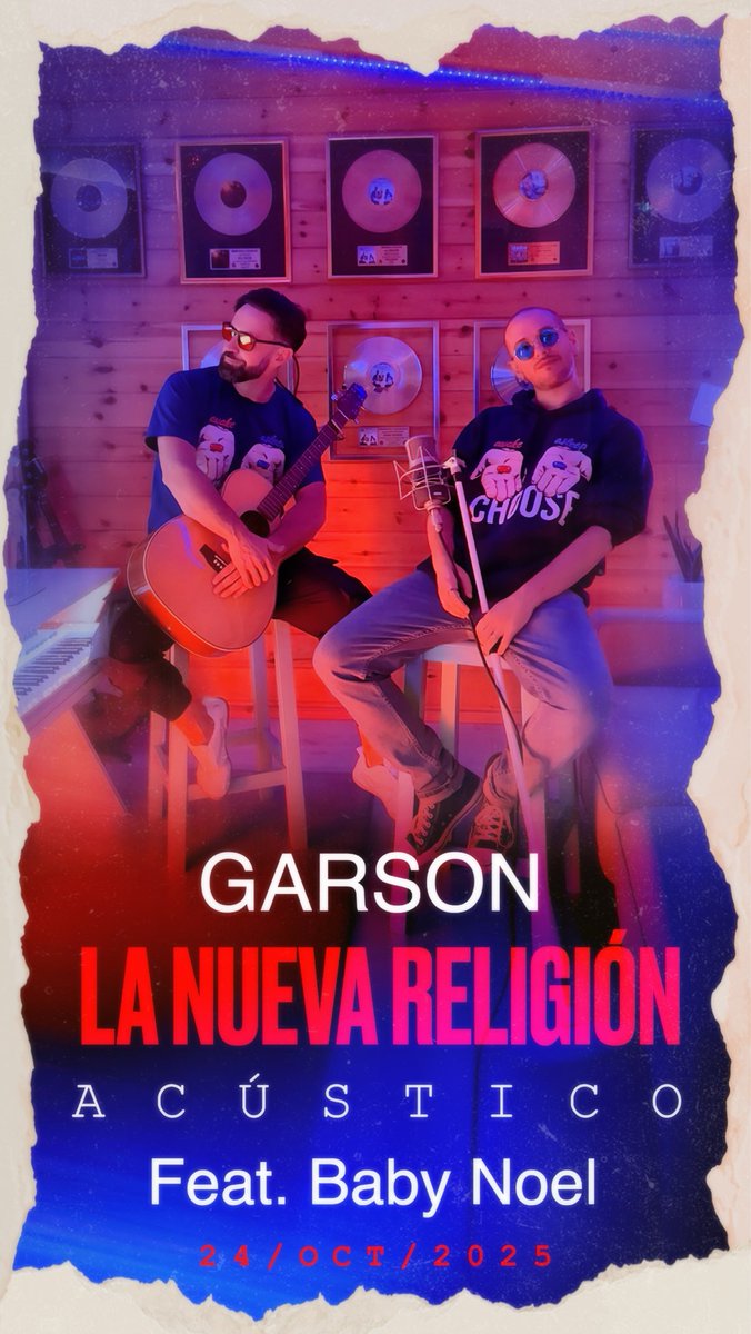 itsgarson's tweet image. 💥Este viernes 24/OCT se viene acústico de LA NUEVA RELIGIÓN Feat. Baby Noel!! #lanuevareligión #garson #babynoel #musica #acustico #versionacustica #acousticseasion