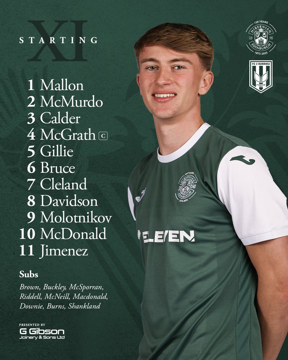 Tonight's #UEFAYouthLeague Starting XI 🥬