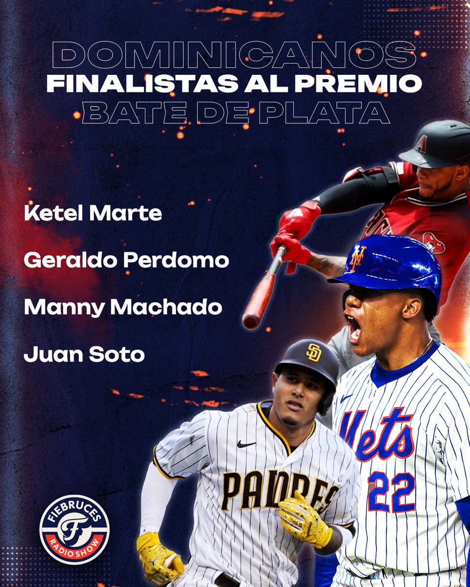 fiebrucesrs's tweet image. Cuatro dominicanos figuran como finalistas para el "Bate de Plata" de la temporada 2025 de la MLB
¿Quiénes faltan en esa lista?
#FiebrucesRS