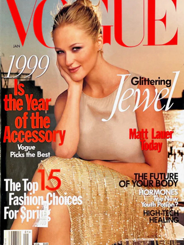 Shot by Steven Meisel, with <a href="/patmcgrathreal/">Pat McGrath</a> on make up. I was so excited to be on the cover of <a href="/voguemagazine/">Vogue Magazine</a>, but I was so painfully shy back then. It would be fun to have a do-over.  It took me many years to get comfortable with my body, with being seen, with standing in my