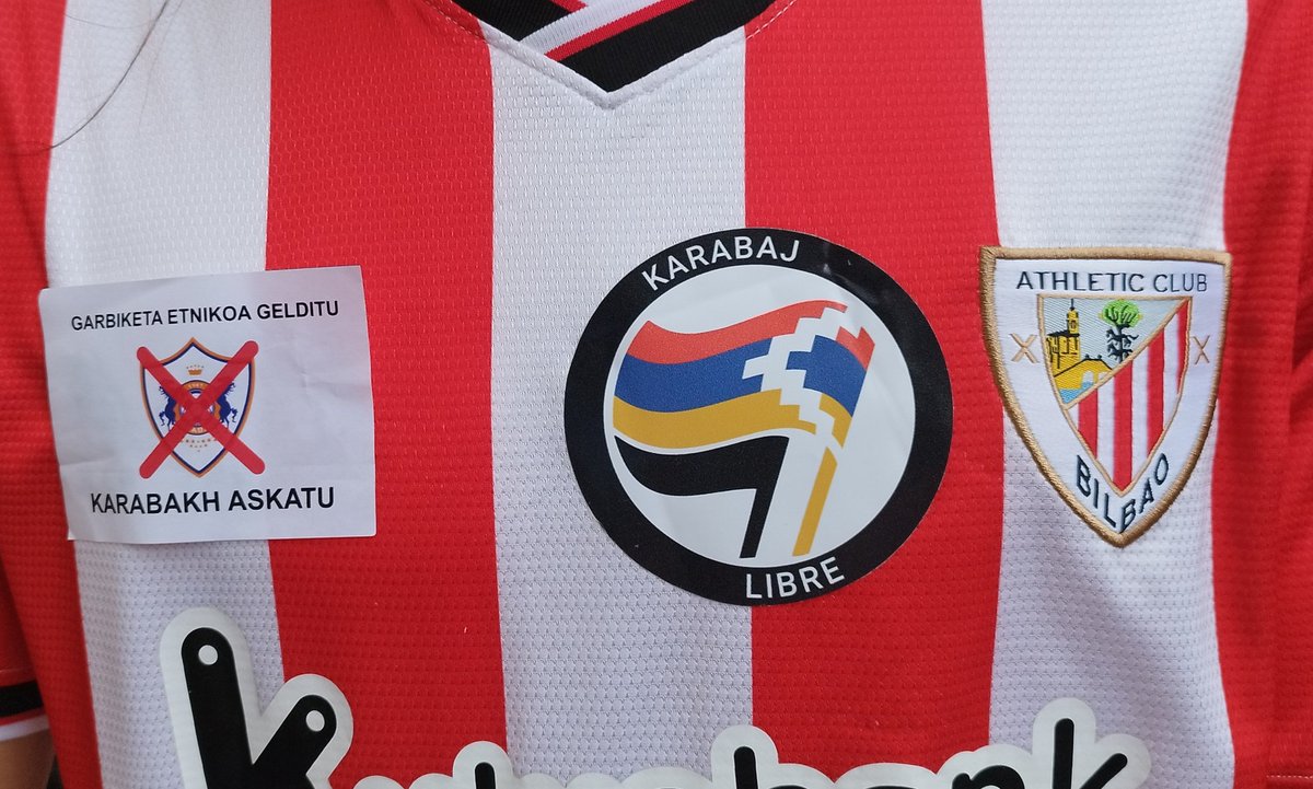 Jon_Landini's tweet photo. Nos tendréis delante. #AthleticQarabag https://t.co/88G7BxStOY