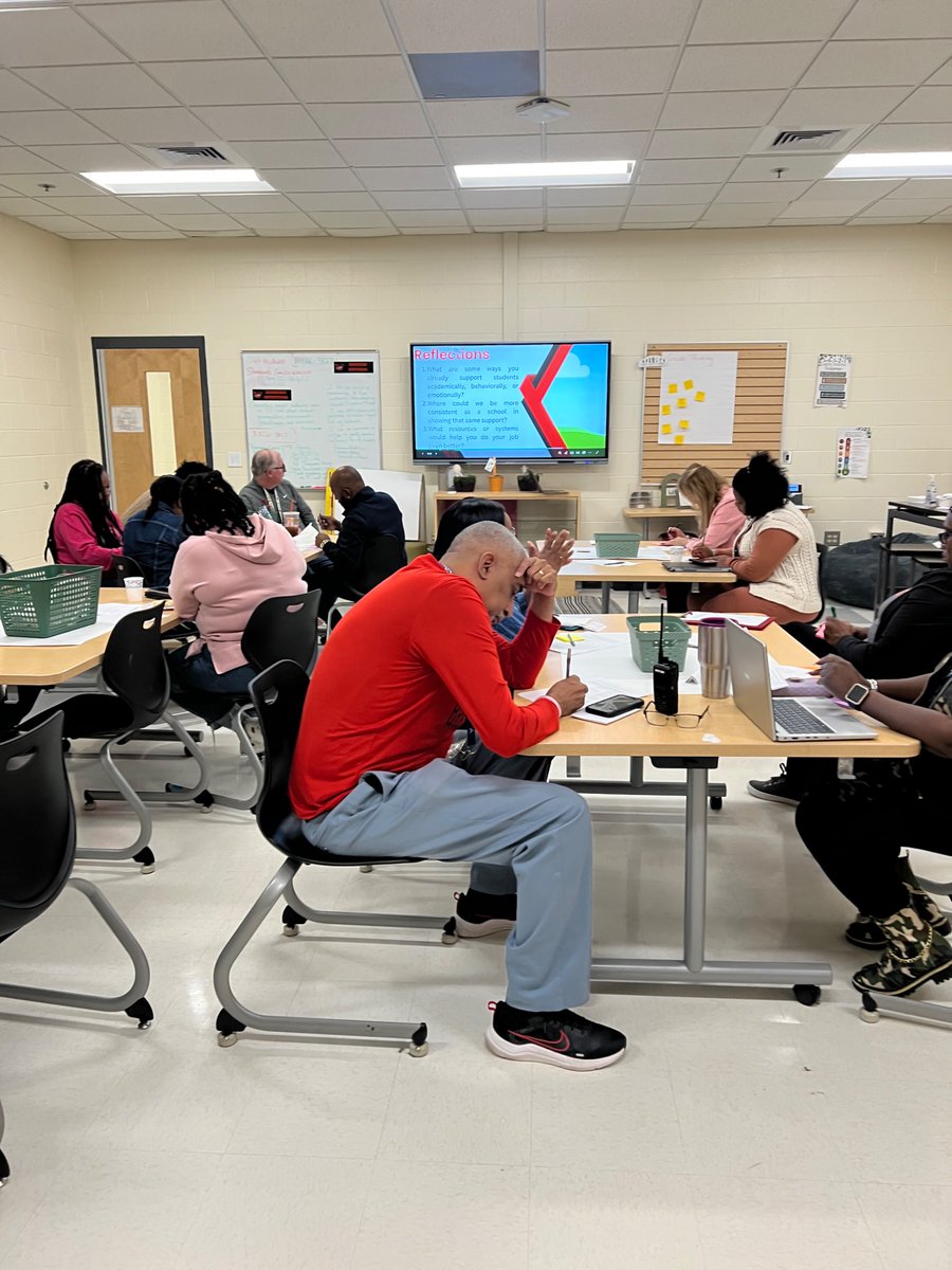 This morning <a href="/WHS_Redhawks/">Westwood HS (SC)</a> Support Staff gathered to grow in all things #MTSS. Designing tier 1 #excellence requires that ALL stakeholders understand and strengthen universal supports!! <a href="/Astephens_WHS/">Ahmad Stephens</a> <a href="/MrsTNicholson/">Tameka S. Nicholson</a> <a href="/mrskjeter/">Kimberly Jeter</a>