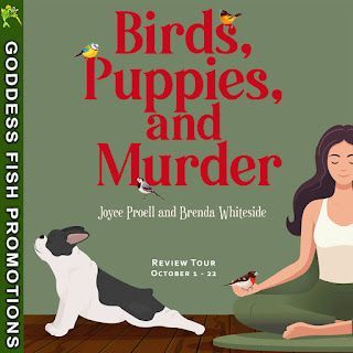 #FREE to read on #KindleUnlimited! Review of BIRDS, PUPPIES, AND MURDER, a #cozymystery by Joyce Proell and Brenda Whiteside. "...a delightful and thought-provoking read." Enter to #win a $20 Amazon/BN GC. <a href="/brendawhitesid2/">Brenda Whiteside</a> <a href="/jproell1/">Joyce Proell</a> traveltheages.blogspot.com/2025/08/birds-…