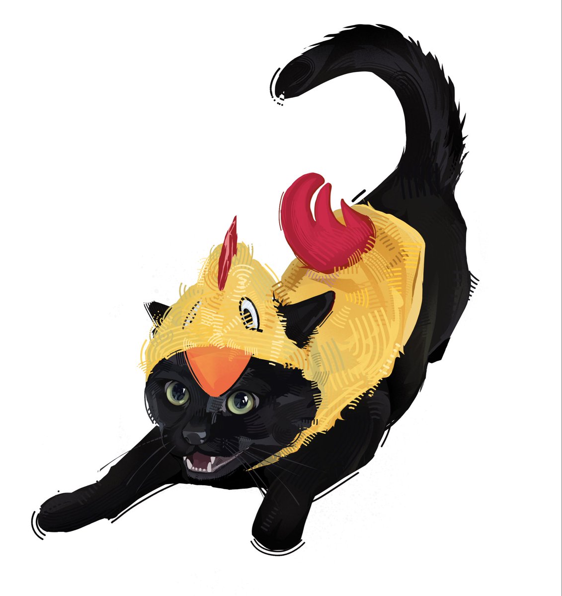 lizon_breketon's tweet image. Commission 🐥