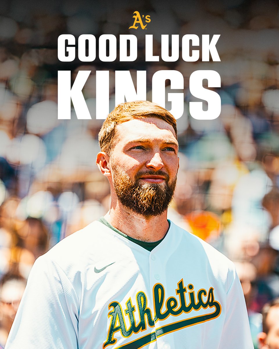 Athletics's tweet image. Good luck this season, Kings!! 👑
