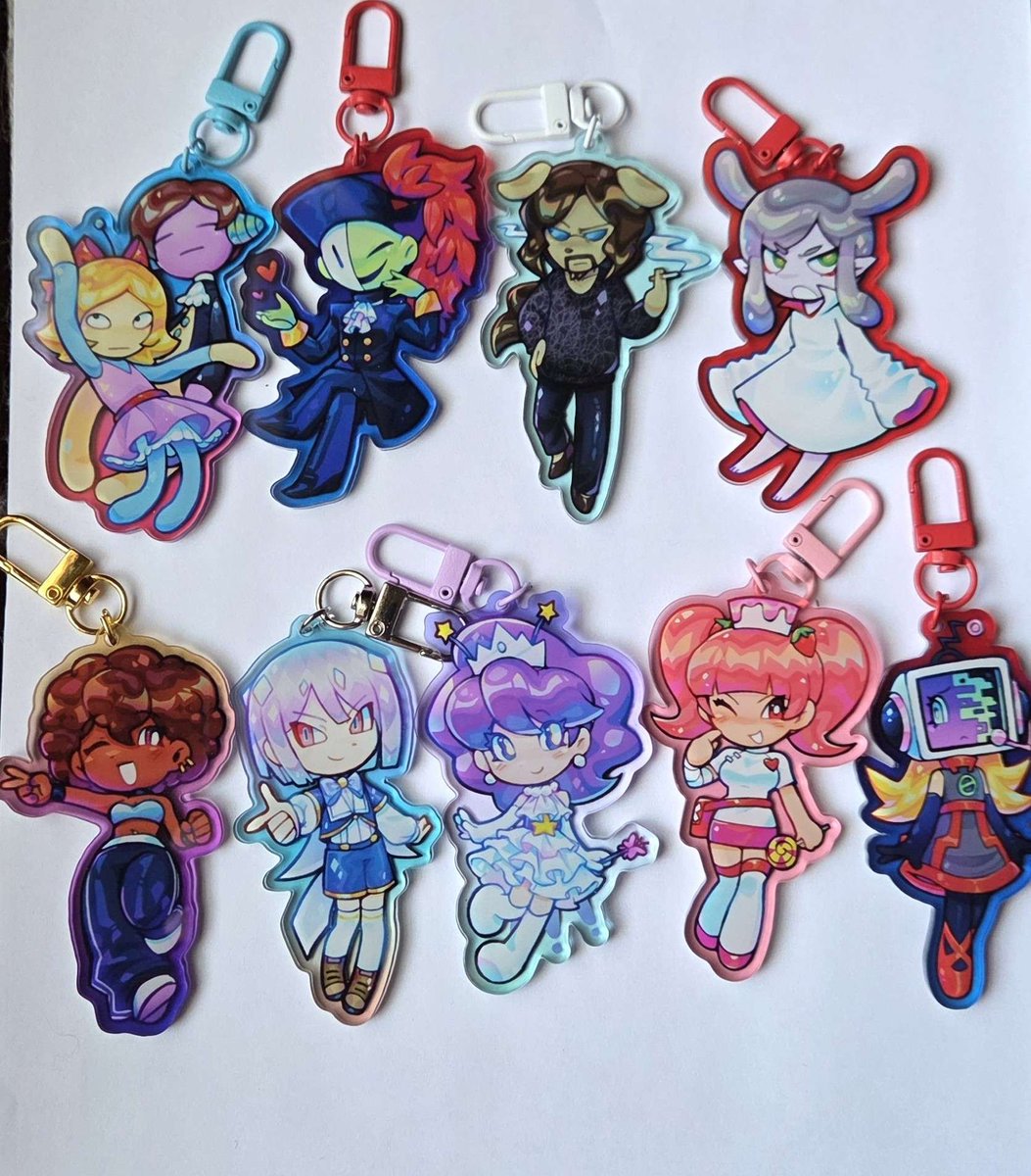 OceanBreakup's tweet image. my Pop&apos;n charms are here WAHOOOO going to try out acggoods for selling these 🙏I put a link up in my bio