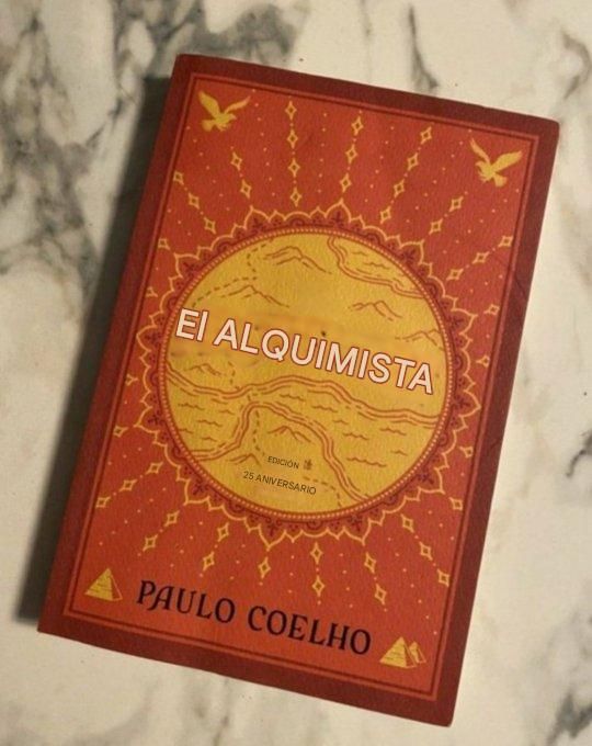 ModReflexion's tweet photo. 10 libros IMPRESCINDIBLES antes de CUMPLIR 45.

1. El Alquimista https://t.co/sPWWKEZtH5