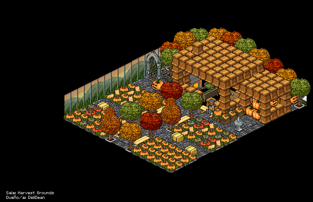 Mi participación en el concurso: Campos de la Cosecha – Más allá del Bosque 

Entre heno, calabazas y café recién hecho, así se vive el otoño en #HabboOrigins <a href="/HabboOrigins/">Habbo Hotel: Origins</a>  #HabboHotelOrigins
