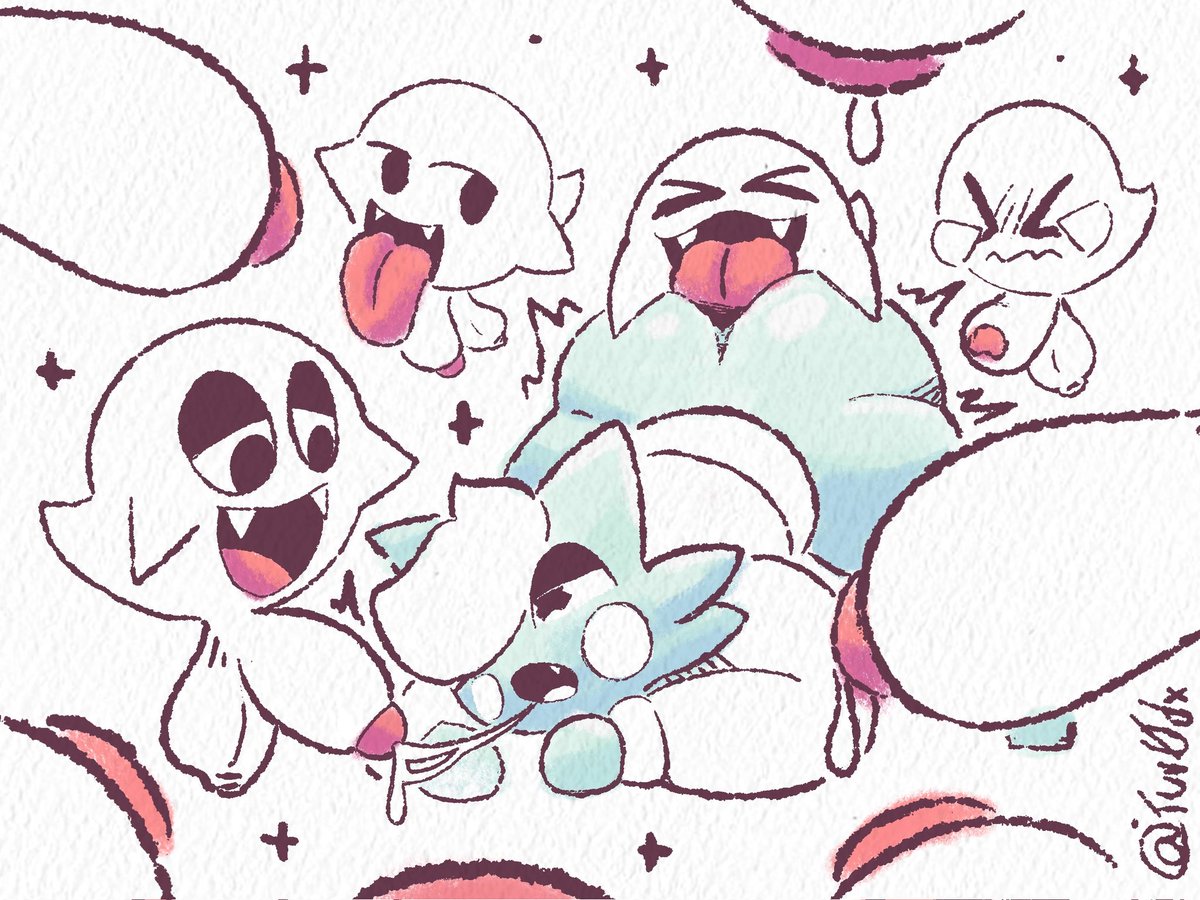 Goodness! With spooky season Starby thought it would be a good idea to enter a haunted house!

Looks like he'll be leaving with a lot of ectoplasm!

Art by the amazing:<a href="/Tur0dx/">Tur0 🔞</a>