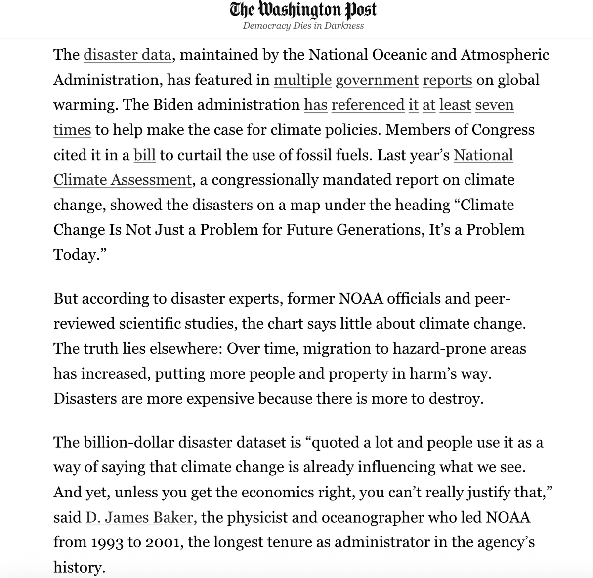 mcnisbet's tweet image. WOW ➡️@nytclimate&apos;s Scott Dance (fmr at WaPo) publishes &quot;front page thought&quot; story on @climatecentral disaster database ➡️ without mention of documented flaws as previously reported by @nytclimate&apos;s @Harry_Stevens (when at WaPo) ⬇️washingtonpost.com/climate-enviro… #scicomm #envcomm