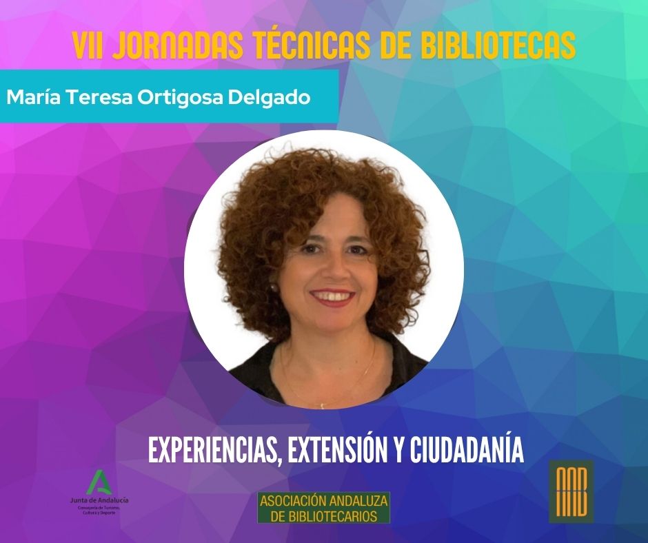 Entrevistas ponentes de las VII Jornadas de #Bibliotecas. 
Hoy descubrimos a Maite Ortega, participará en la mesa de experiencias, donde compartirá cómo transformó el espacio juvenil en la <a href="/BibliotArroyo/">Biblioteca Arroyo de la Miel</a> 
 
#Entrevista 🔗 aab.es/entrevistas-7j…
✍️aab.es/formulario-de-…

#7JTB