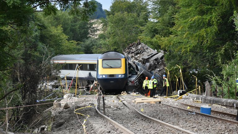 Slippery rails is no joke. 

The Stonehaven incident sadly claimed three lives and injured six others. 

Trains will run slower during adverse weather conditions and during poor rail conditions for a reason. 

It isn't done for fun. It's done for safety.