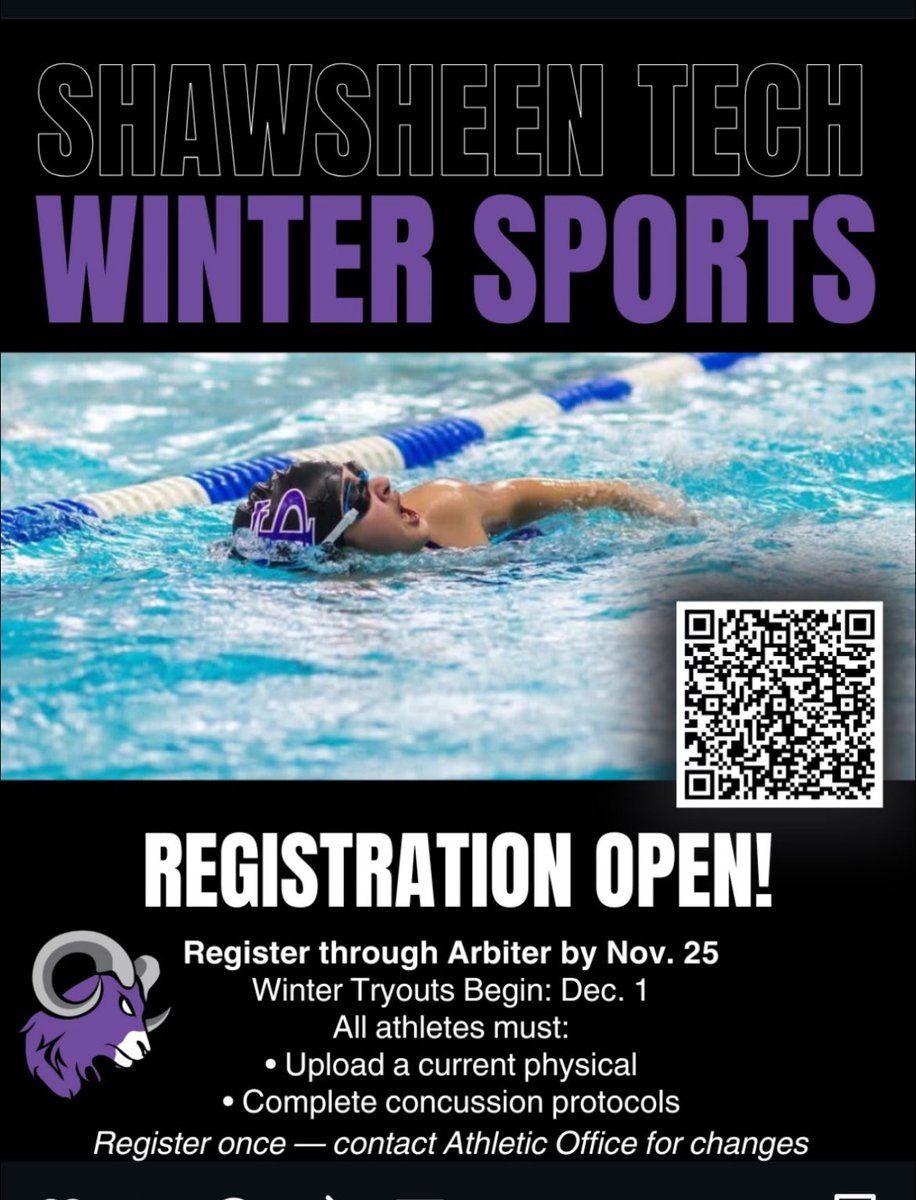 Signup information for the defending Division 1 and All State Champion Rams.