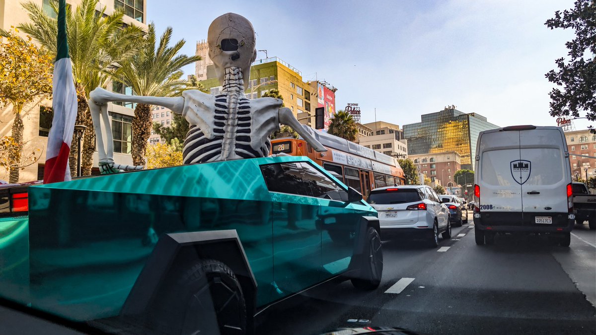 0x_aspenth's tweet image. Very normal LA things ❤️💀