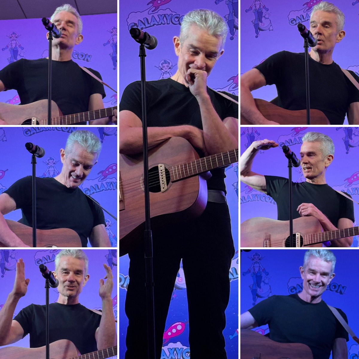 jeanbugc's tweet image. A few of the photos I took of @JamesMarstersOf at his soundcheck, mini Q&A and concert at #GalaxyConStLouis October 11, 2025. James’ concerts are always incredible. Love listening to his songs! 🎶 Will add more photos to my Flickr page later. Link in my bio.