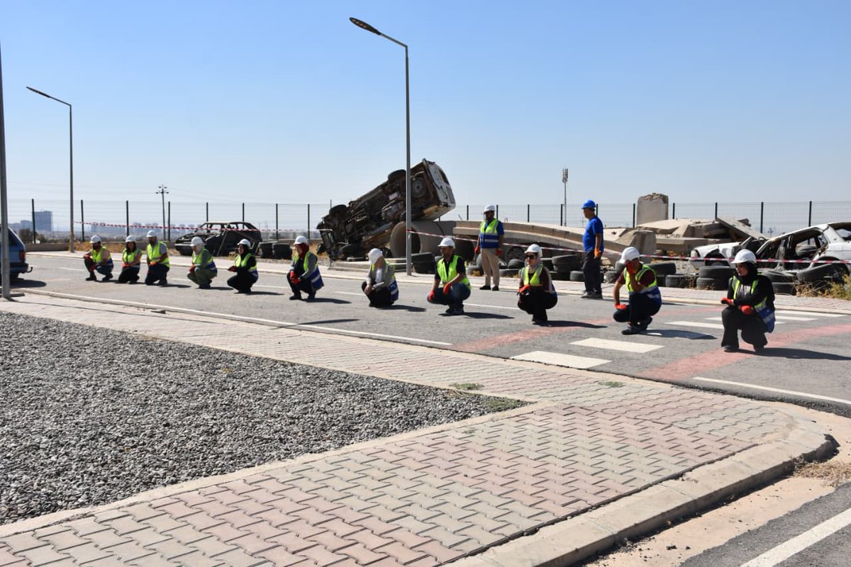 Thrilled to kick off #CRTWeek across  #KRI governorates, with 150 powerhouse volunteers! Honored to welcome Germany’s MOI Rep, Head of Community Volunteers &amp; THW. Deep thanks to <a href="/THWLeitung/">Bundesanstalt THW</a>.
 <a href="/GermanyInKRI/">German Consulate Erbil</a> for standing with us in resilience and partnership. <a href="/Insarag/">International Search and Rescue Advisory Group</a>  <a href="/ocharomena/">OCHA MENA</a>