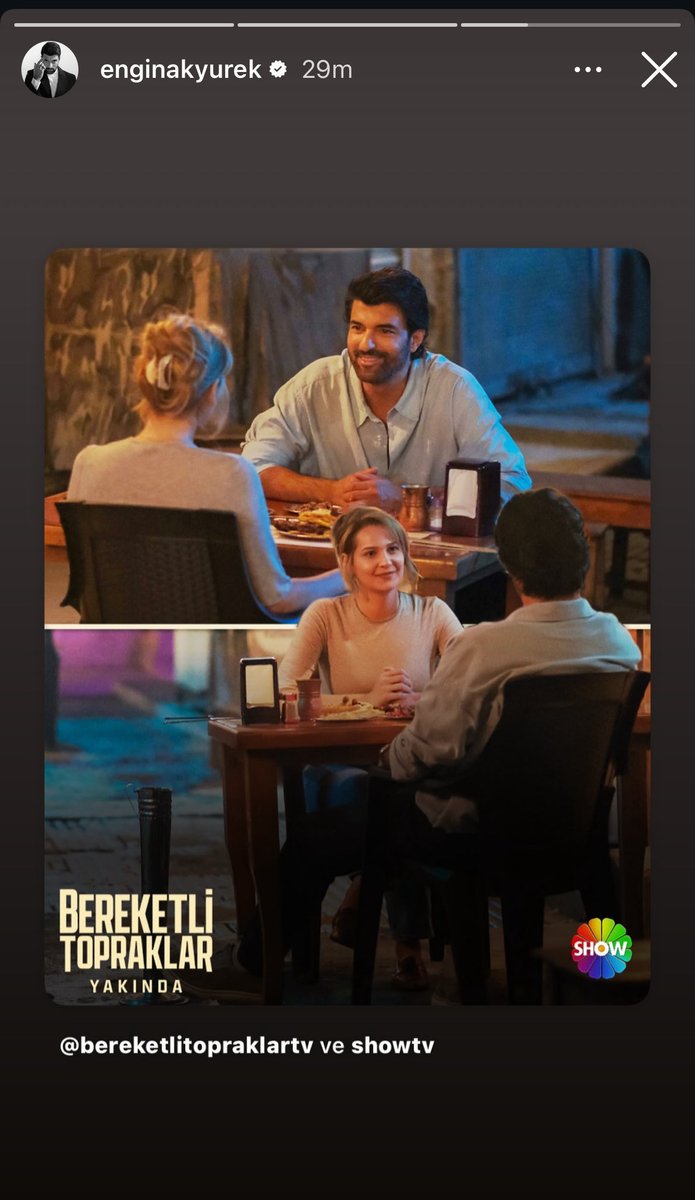 #InstagramStory #EnginAkyürek