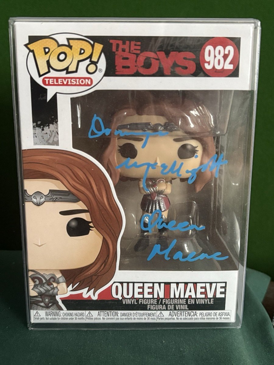 Funkopopenthus3's tweet image. Funko Pop Queen Maeve 982 Signed Dominique McElligott SWAU The Boys Vinyl Figure
Ends Thu 23rd Oct @ 2:32pm
ebay.co.uk/itm/3891032064…
#ad #funko #funkopop