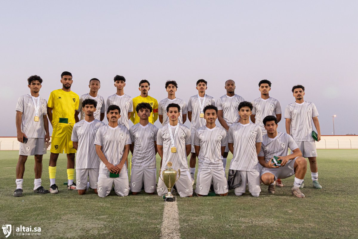 🏆 | ألف مبروك لأبطالنـا ، وعقبال الصعـود 🤩

#طائي_21
#الطائي | #فارس_الشمال 🩶