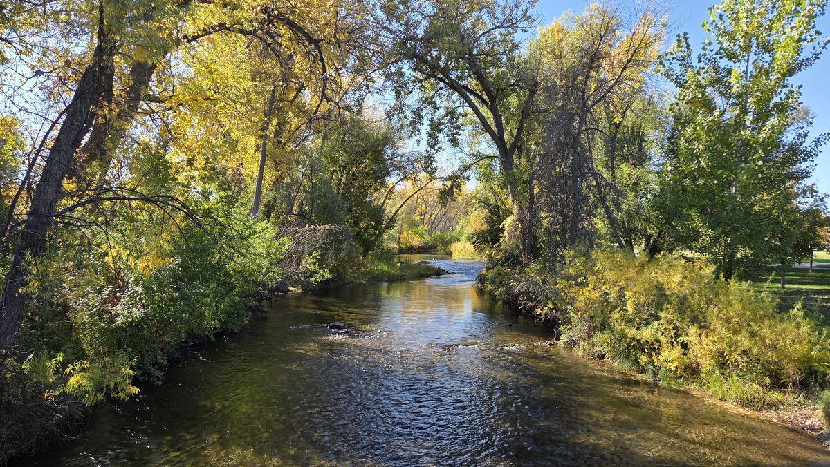 Another beautiful fall day for a walk in Rapid City.