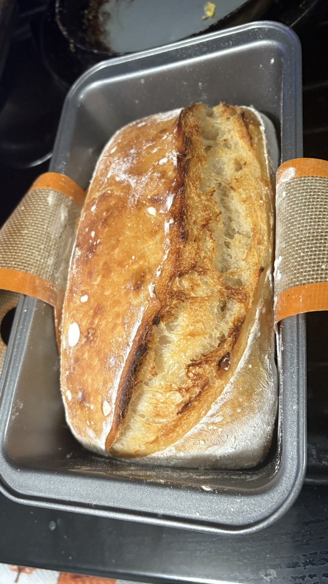lunarsealeo's tweet photo. @KevinEspiritu My loaf just yesterday looks similar! https://t.co/FWXZWAfQKd
