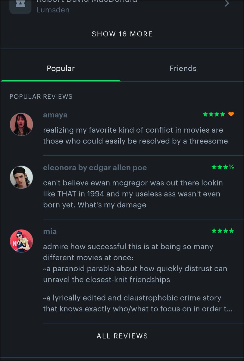 Las reviews han vuelto a su sitio!