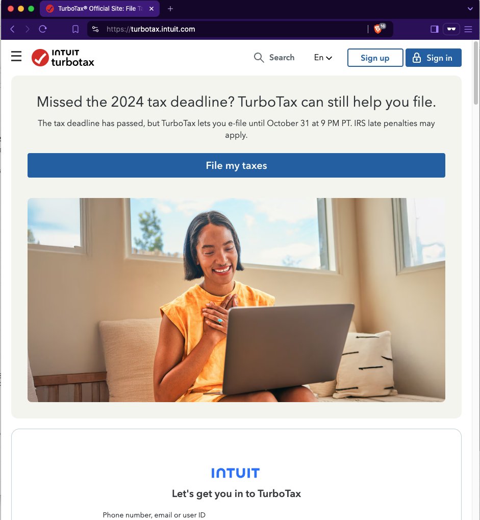 MakeUSbornagain's tweet photo. What is this? @turbotax https://t.co/Lp7MddYER4