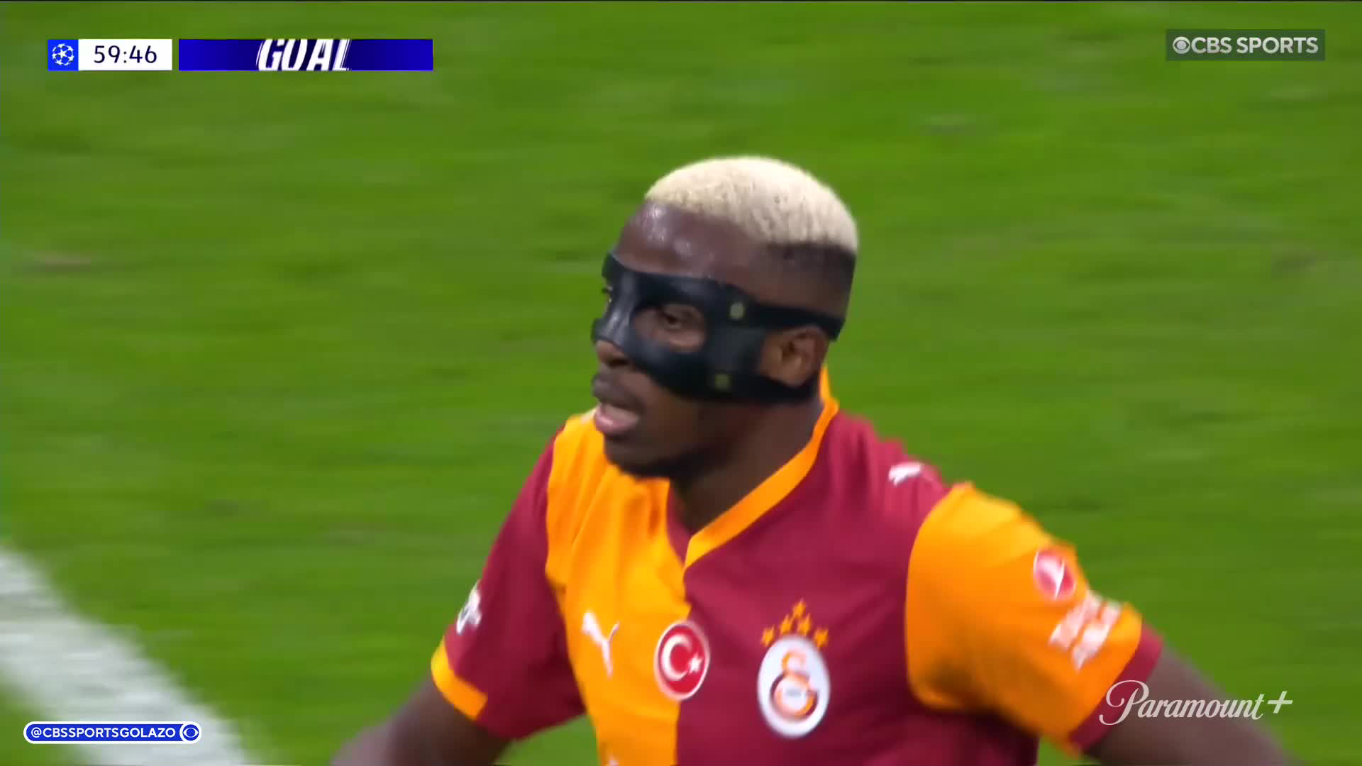 Yunus Akgün scores Galatasaray's third of the game⚽Brilliant determination from Victor Osimhen to set up the goal 🤝