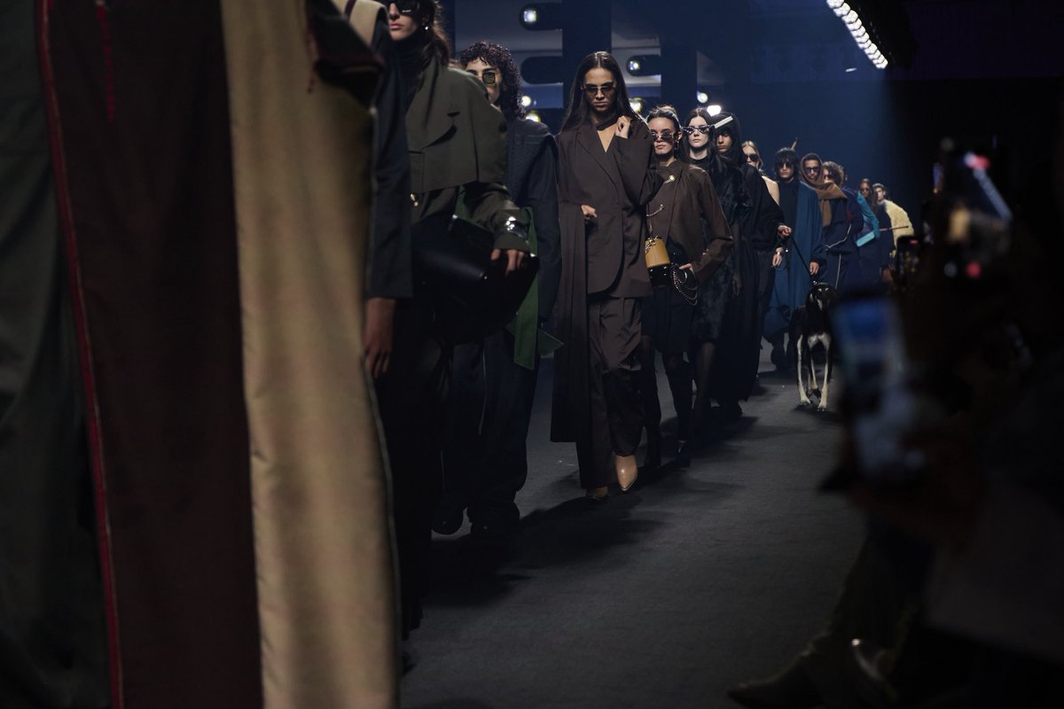 Qormuz's tweet photo. From the heart of #Riyadh , we celebrated Fashion Week with NORD, a collection that breathes the spirit of the North, redefining Saudi elegance through a weave of tradition and modernity. Discover the Fall/Winter 2025–2026 collection and feel the rhythm of the North. https://t.co/F4PDm4xRlG