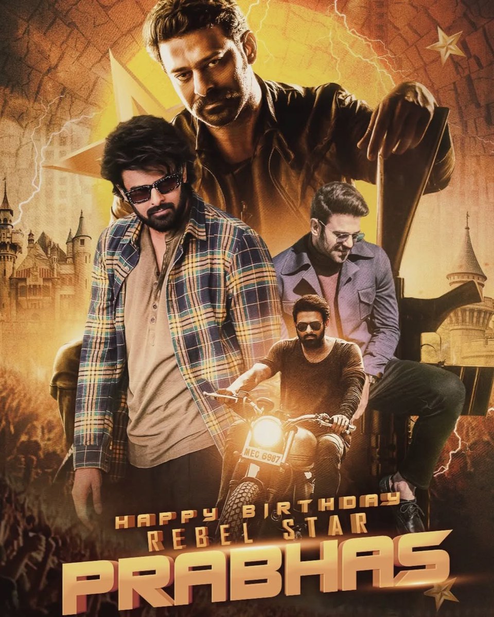 WiLd__BoRn's tweet image. Happy Birthday my rebel star🥹❤️ The man who rules heart&apos;s across the world.i still don&apos;t understand how people hatea person like him! This man is giving all his life to cinema and his fans. THANK YOU for being cinema to us #prabhasraju

#HappyBirthdayPrabhas
