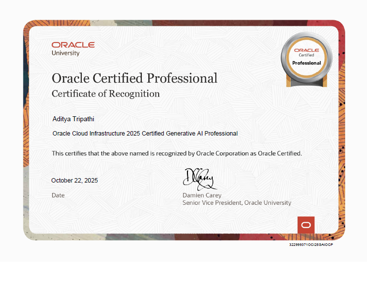 adityacs22's tweet image. Another one!! #OracleAIWorld #oraclecertificationprogram
catalog-education.oracle.com/pls/certview/s…