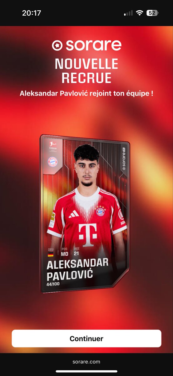 SorareGS tweet media