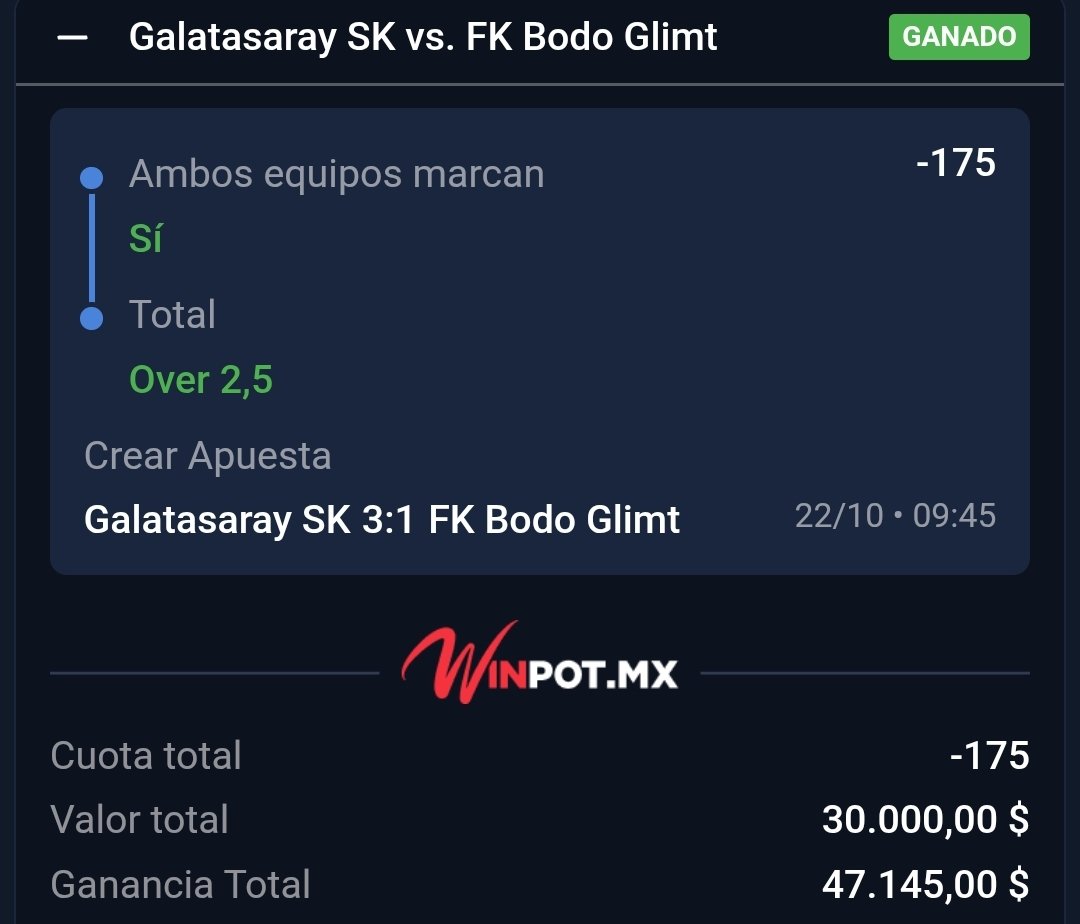ChapitoApuestas's tweet photo. SE PRENDIÓ EL CERRO 🔥🔥🔥🔥!!!

Y Seguimooooos Ganando en mi GRUPO PREMIUM ✅️💎 !!

Una Auténtica LOCURA 🫶 !!

Que manera de iniciar el día 👊 !!

Pues ya saben mis Chingones... a Cobraaaaaar Caraaajooo ❤️ !!!!! https://t.co/Z8Qbw4jLLc