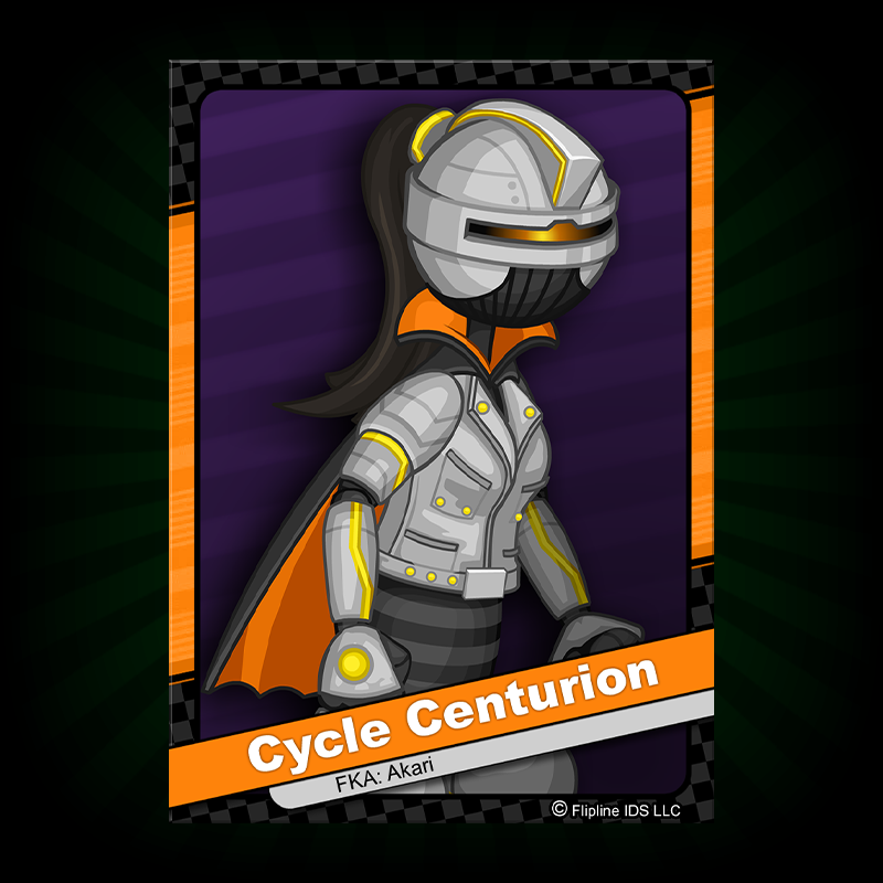 Spookdeck 04: Cycle Centurion! 
FKA: Akari
...
#papalouie #fliplinestudios #flipdeck #Halloween #spookdeck