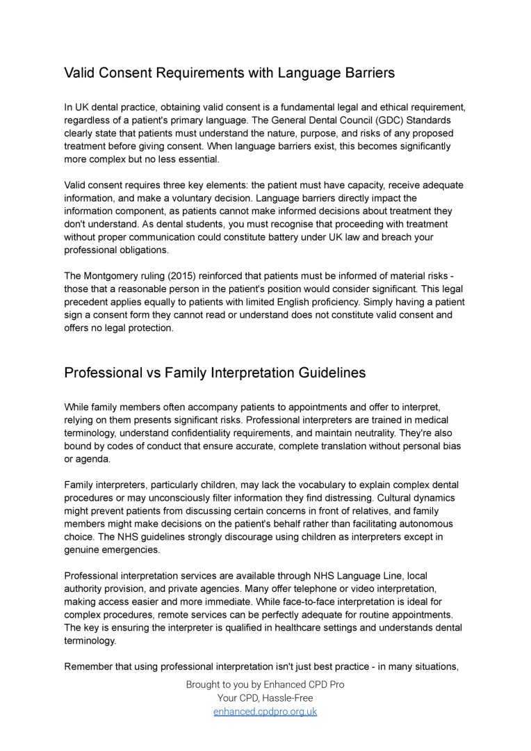 EnhancedCPDPro's tweet image. Enhanced CPD SkillBytes: Navigating Language Barriers | Claim your certificate by passing the test at skillbytes.cpdpro.org.uk/87FyooJeSHK4Z6…