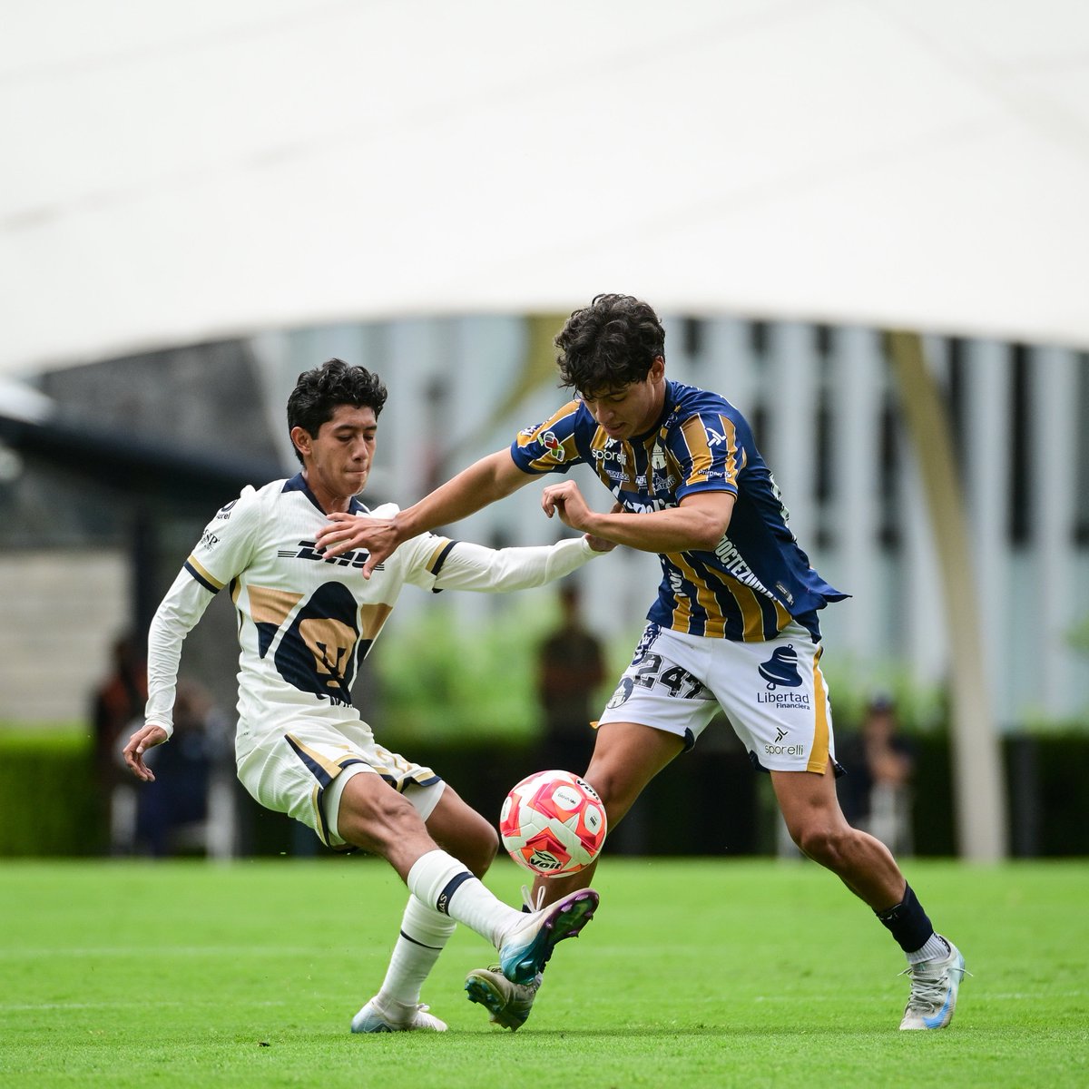 #Sub19 Finalizan los primeros 45 minutos del encuentro.

Pumas 🐾 0 - 0 🅰️ Atl San Luis

#UnidosPorLaHistoria