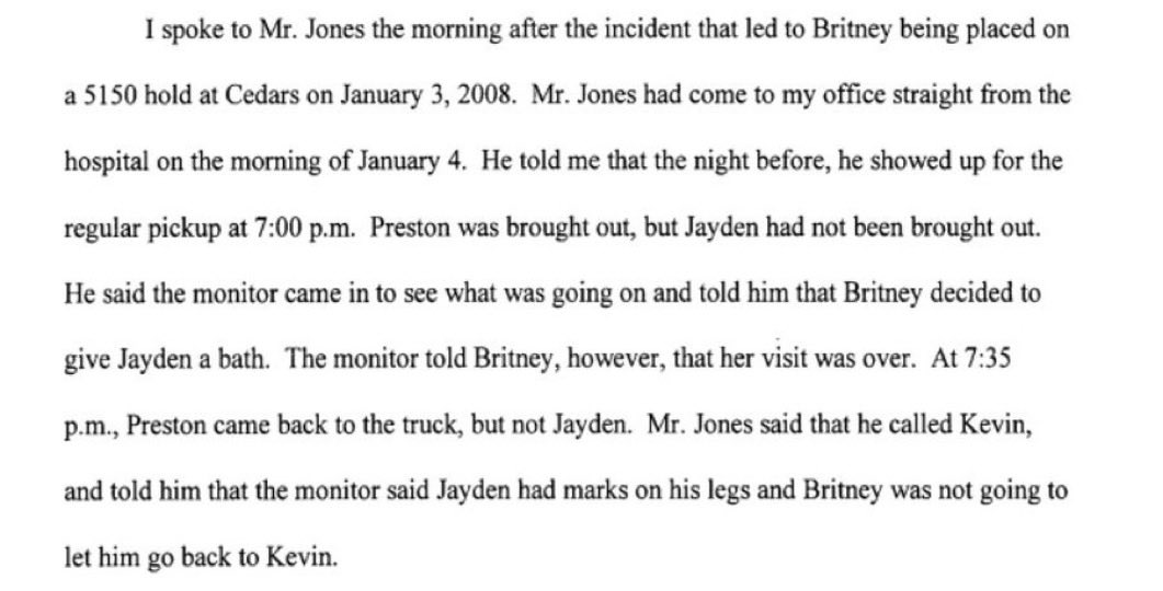 BritneyTheStan's tweet image. BREAKING: Britney Spears locked herself in the bathroom with her son because she noticed marks on his legs and thought he was being abused! Britney was never crazy, she was just trying to protect her child! She did NOT deserve to be strapped to a gurney and hospitalized.