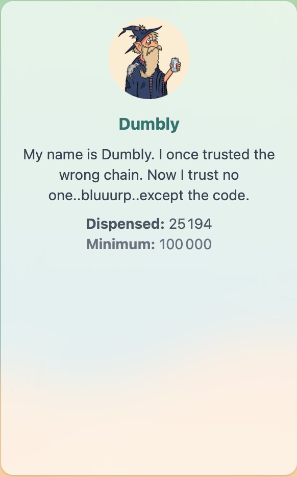 Dumbly_algo's tweet image. Already 25k $bKind distributed among all the Bluuurpers thanks to @bkindprotocol @MarcusFurrelius 🤟
Go give some strength to the project and spread kindness.. Bluuuurp 🥴
👉 bkindprotocol.com