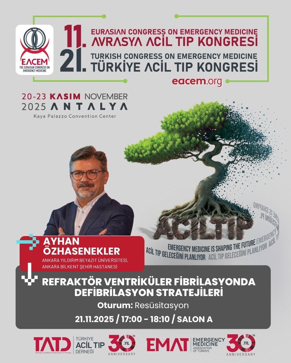 Türkiye Acil Tıp Derneği - TATD (EMAT) tweet media