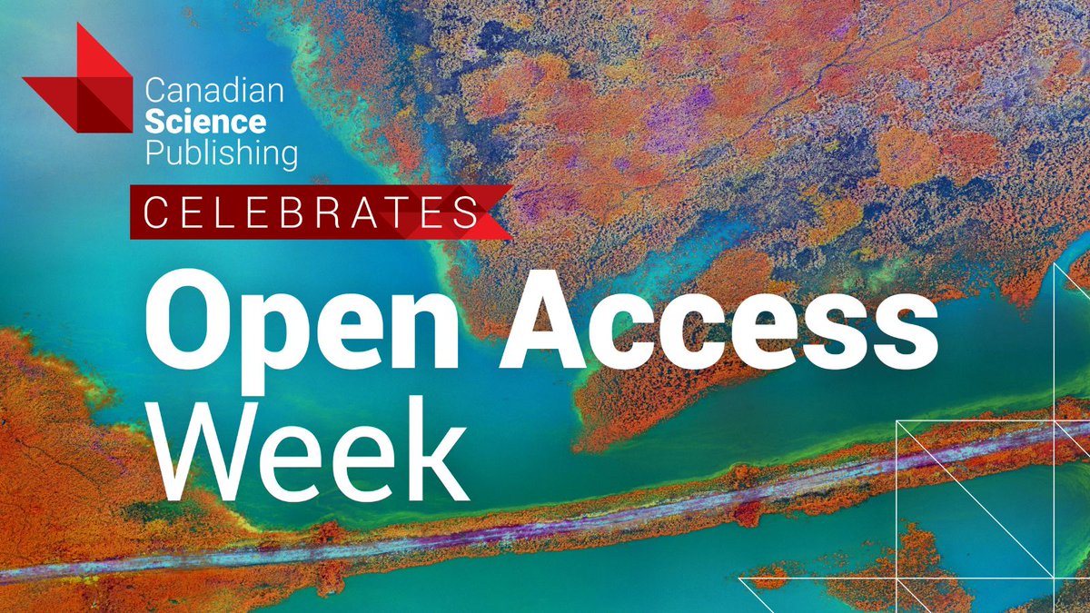 cdnsciencepub's tweet image. This #OpenAccess Week, check out all the #CSPBlogs on open access! We share a whole range of perspectives on community-driven publishing and making trusted science accessible to everyone. 🔓▶️ ow.ly/7skj50X5Sg9
