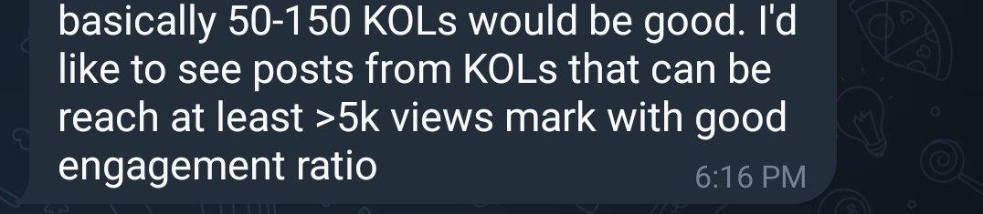 vicsclarissa's tweet image. 🚨Calling all KOLs!
I need 50-150 KOLs to make a single post for a project.
Rewards:
- WL access to all projects launching from the hackathon.
- Extra perks (bonus, recognition & visibility) for larger accounts. More details in DM.
Note: Must have a blue tick.
Interested?…