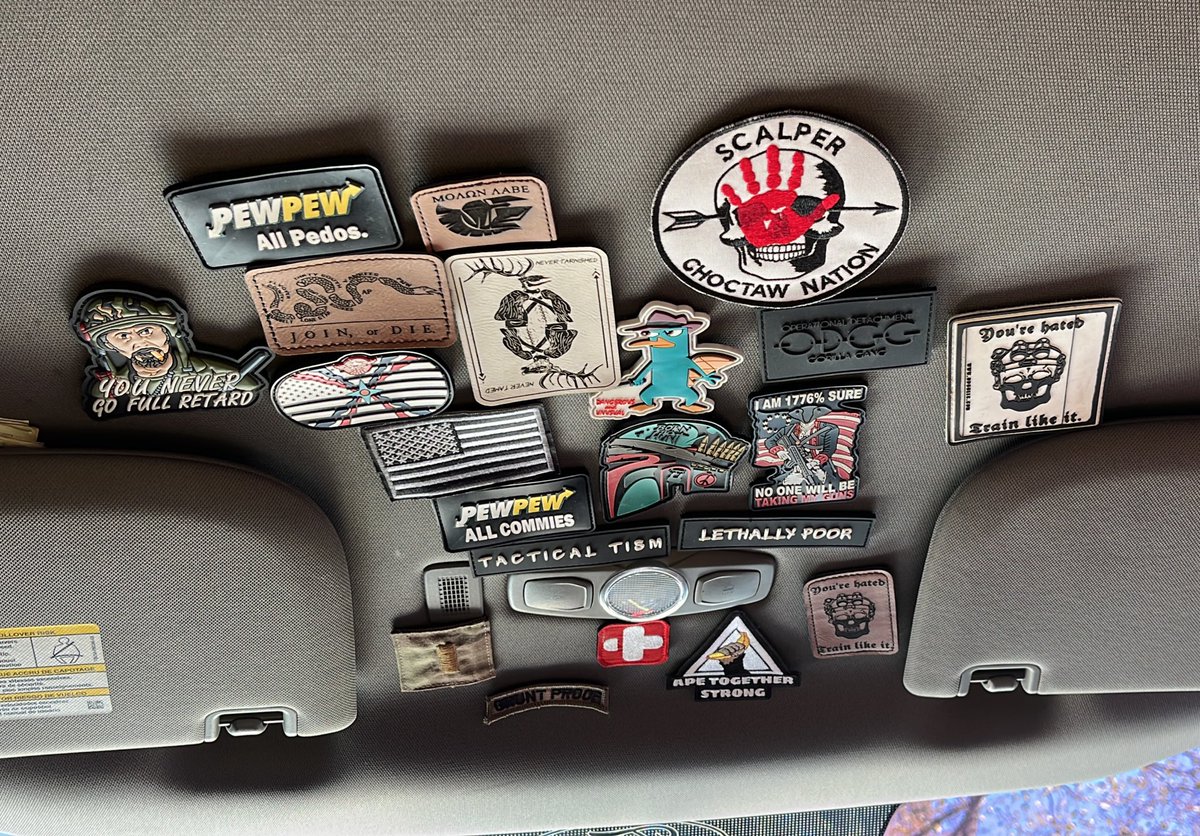 VeteranLt3's tweet image. The patches grow! #patches #frens