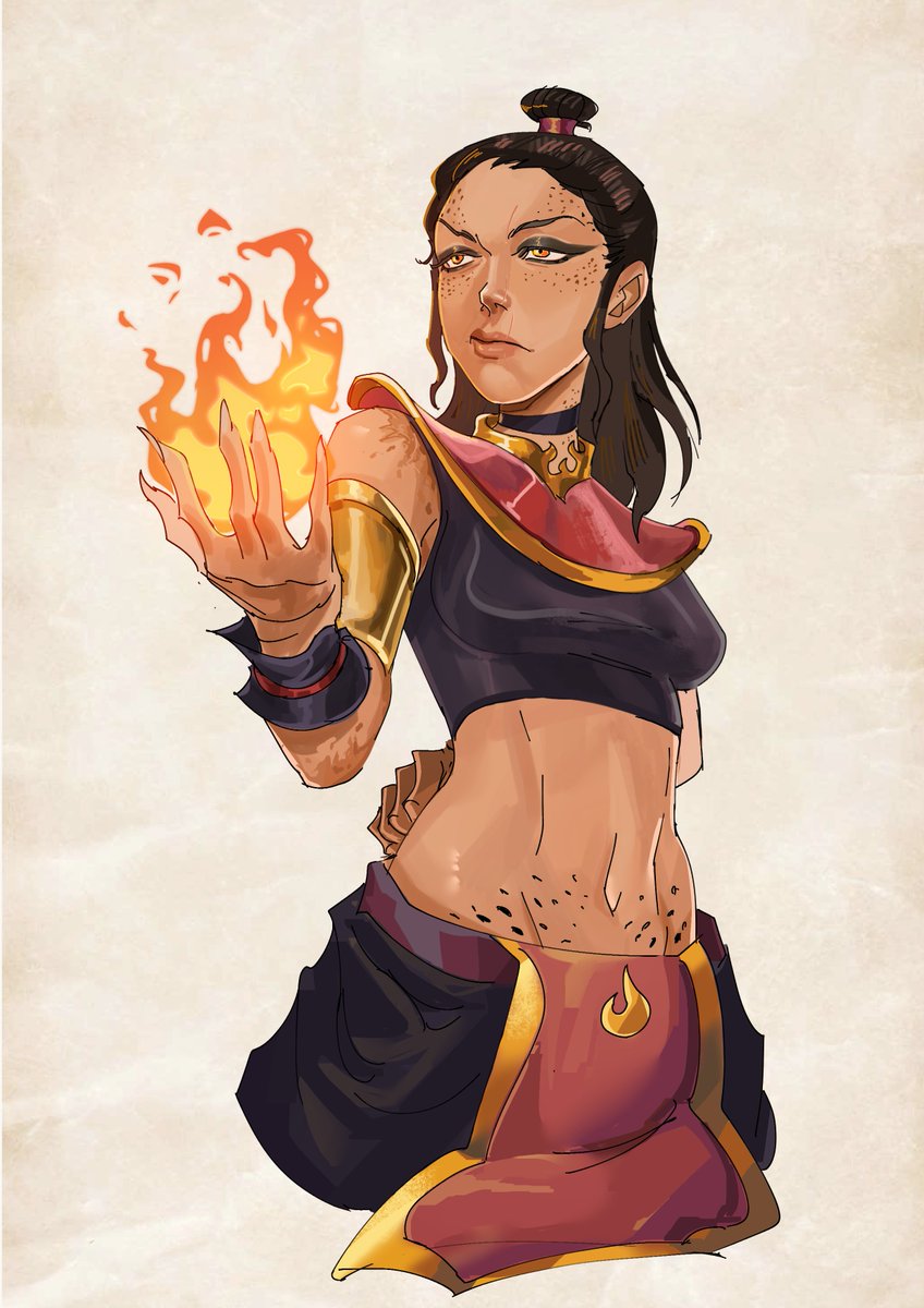 sizzlesouce's tweet image. I drew bg3 companions as benders from Avatar.
random ah crossover ik
#laezel #bg3 #atla