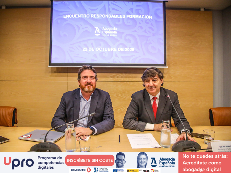 🗣️ «Un abogado del siglo XXI o es digital o no es» — <a href="/asanrubio/">Alfredo Sánchez-Rubio</a>, decano del <a href="/eREICAZ/">Abogados Zaragoza</a>.

⚖️💻 La digitalización marca el futuro de la abogacía: más de 11.500 profesionales ya se forman con #Upro, un programa de 200 M€ para impulsar las competencias digitales del sector. 

¿A qué