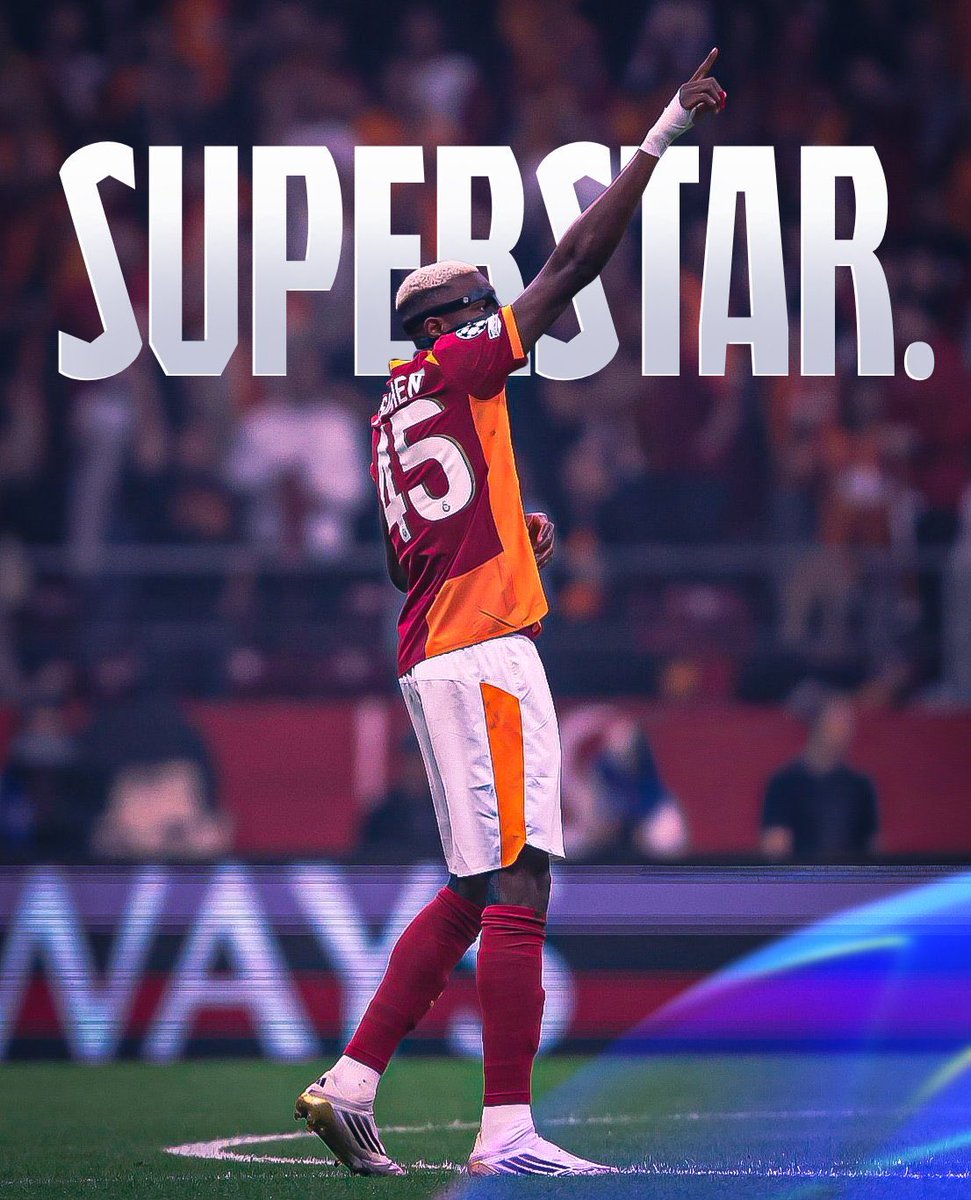 📊 Victor Osimhen’in, Galatasaray kariyeri:

• 49 maç
• 42 gol
• 7 asist

Superstar 💫🔥